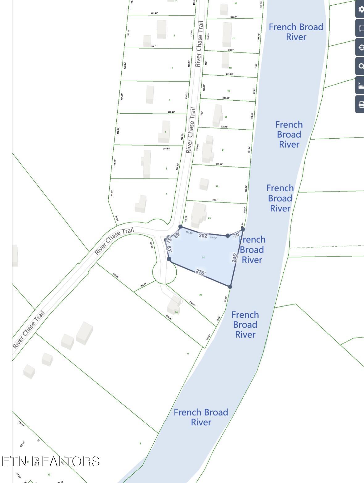 121 River Chase Way Newport, TN 37821 - Photo 6 of 6 Plat Map Extended