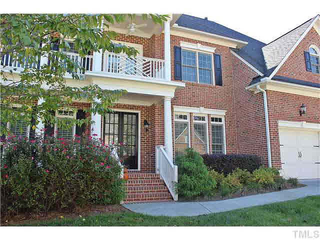 11826 Lowery Ridge Drive Raleigh, NC 27614 - Photo 25 of 25 Brick front with cover porch entry and second floor balcony. Exterior Front