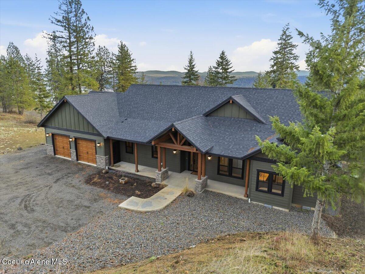 8606 West Bennion Road Coeur D'Alene, ID 83814 - Photo 12 of 86 012-Aerial Front of Home