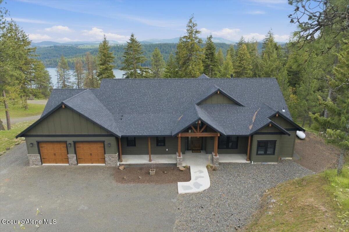 8606 West Bennion Road Coeur D'Alene, ID 83814 - Photo 18 of 86 019-Aerial Front of Home