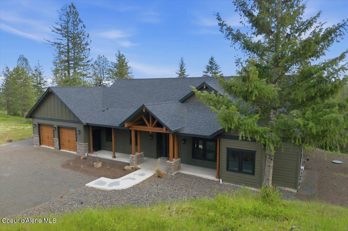 8606 West Bennion Road Coeur D'Alene, ID 83814 - Photo 19 of 86 020-Aerial Front of Home
