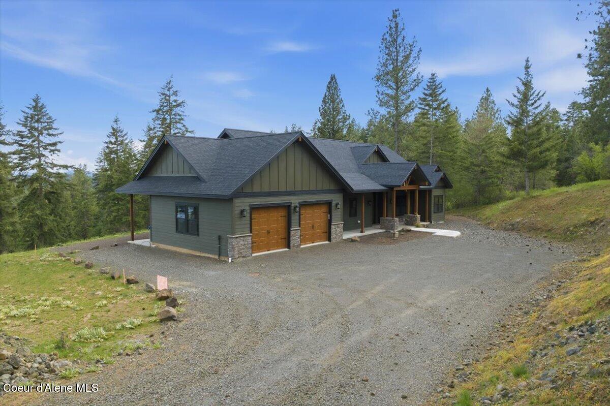 8606 West Bennion Road Coeur D'Alene, ID 83814 - Photo 20 of 86 021-Aerial Front of Home