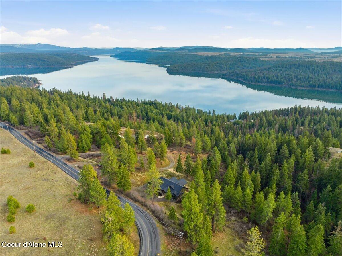8606 West Bennion Road Coeur D'Alene, ID 83814 - Photo 5 of 86 005-Aerial Front of Home