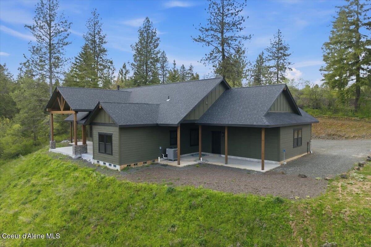 8606 West Bennion Road Coeur D'Alene, ID 83814 - Photo 60 of 86 061-Aerial back of home