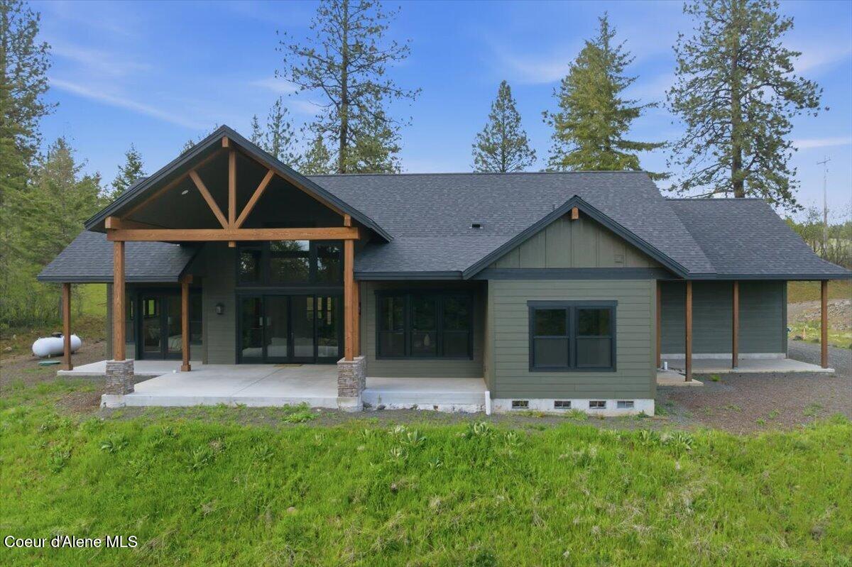 8606 West Bennion Road Coeur D'Alene, ID 83814 - Photo 63 of 86 064-Aerial back of home