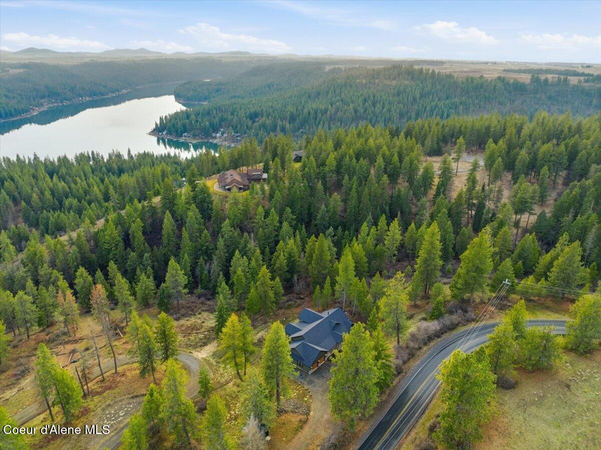8606 West Bennion Road Coeur D'Alene, ID 83814 - Photo 7 of 86 007-Aerial Front of Home