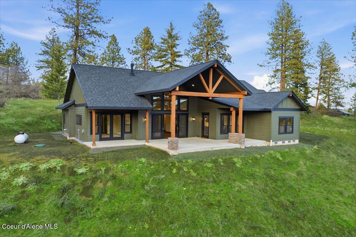 8606 West Bennion Road Coeur D'Alene, ID 83814 - Photo 71 of 86 072-Aerial Back of Home