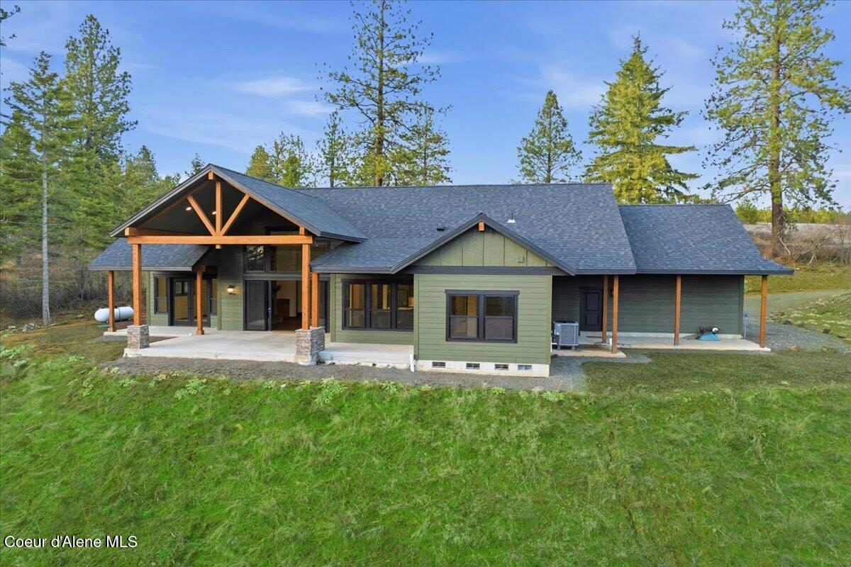 8606 West Bennion Road Coeur D'Alene, ID 83814 - Photo 72 of 86 073-Aerial Back of Home