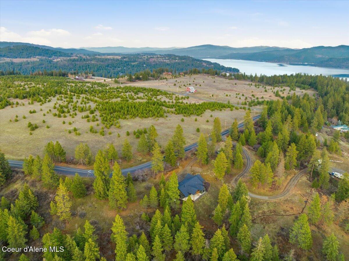 8606 West Bennion Road Coeur D'Alene, ID 83814 - Photo 74 of 86 075-Aerial Back of Home