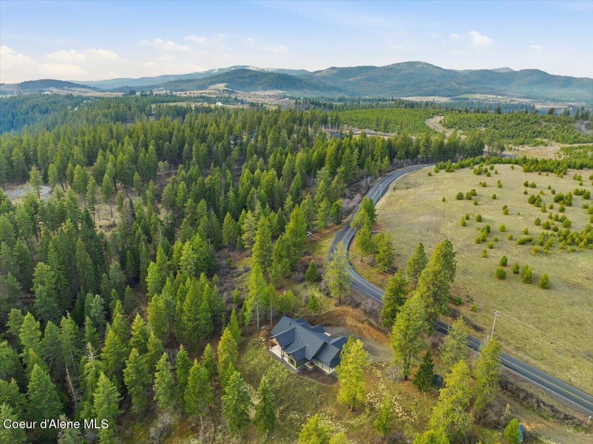 8606 West Bennion Road Coeur D'Alene, ID 83814 - Photo 75 of 86 076-Aerial Back of Home