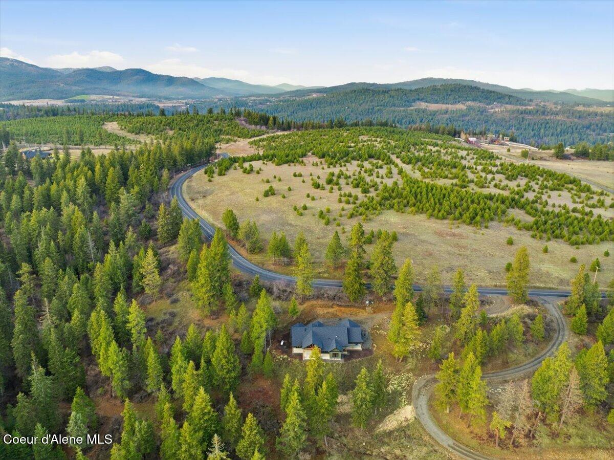 8606 West Bennion Road Coeur D'Alene, ID 83814 - Photo 76 of 86 077-Aerial Back of Home