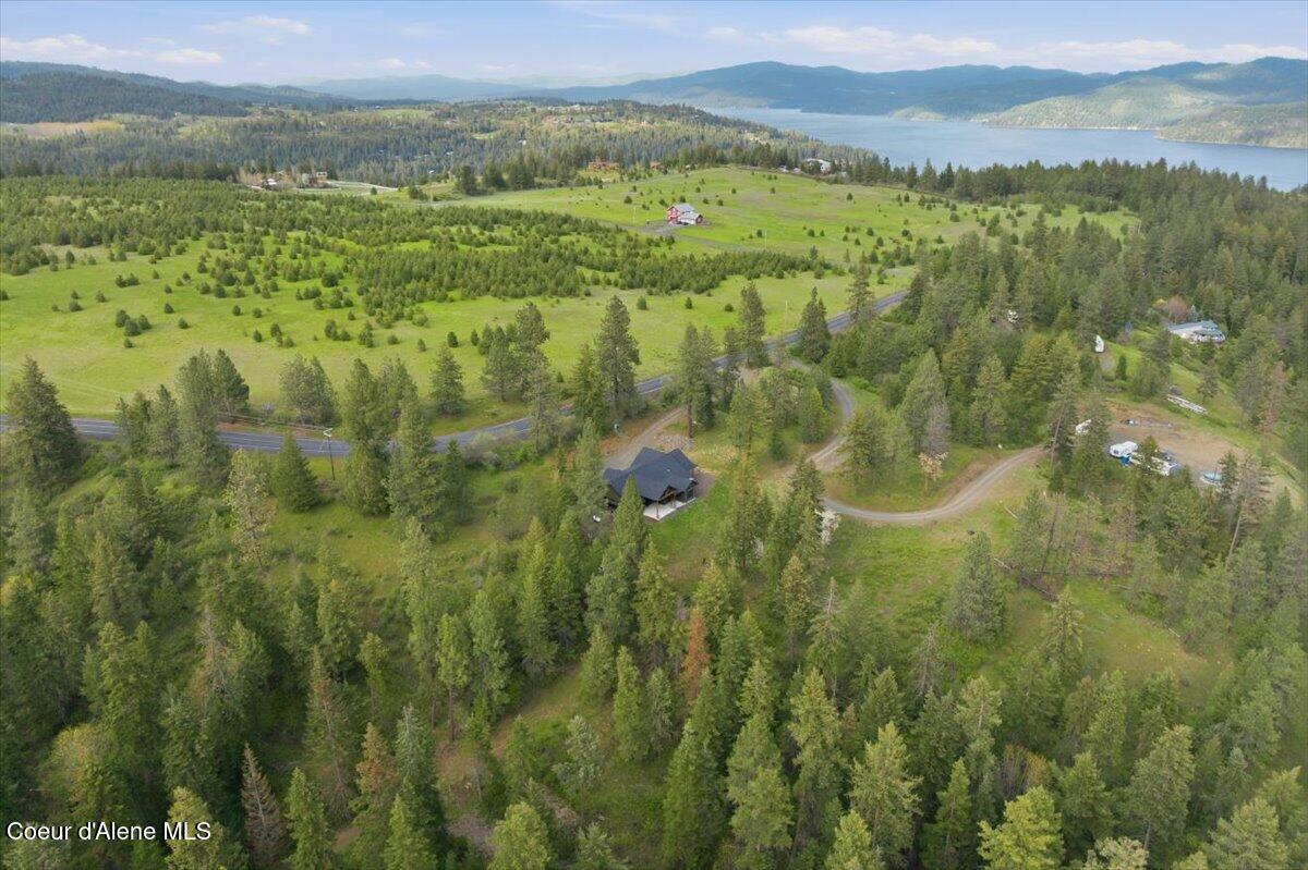 8606 West Bennion Road Coeur D'Alene, ID 83814 - Photo 81 of 86 082-Aerial Back of Home