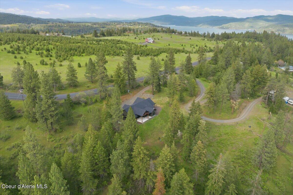 8606 West Bennion Road Coeur D'Alene, ID 83814 - Photo 82 of 86 083-Aerial Back of Home