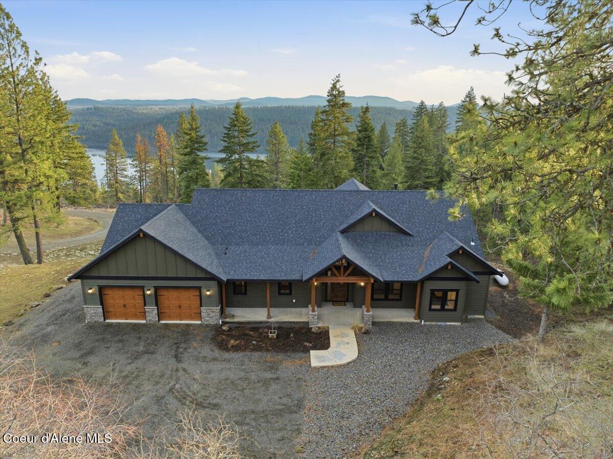 8606 West Bennion Road Coeur D'Alene, ID 83814 - Photo 10 of 86 010-Aerial Front of Home