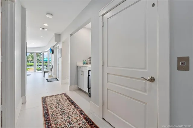 a outdoor space with lots of potted plants