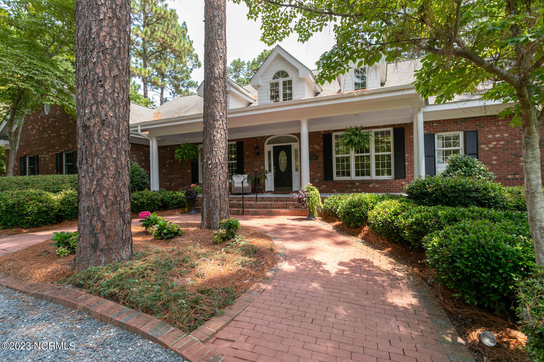 125 Hearthstone Road Pinehurst, NC 28374 - Photo 2 of 43 front porch entry1