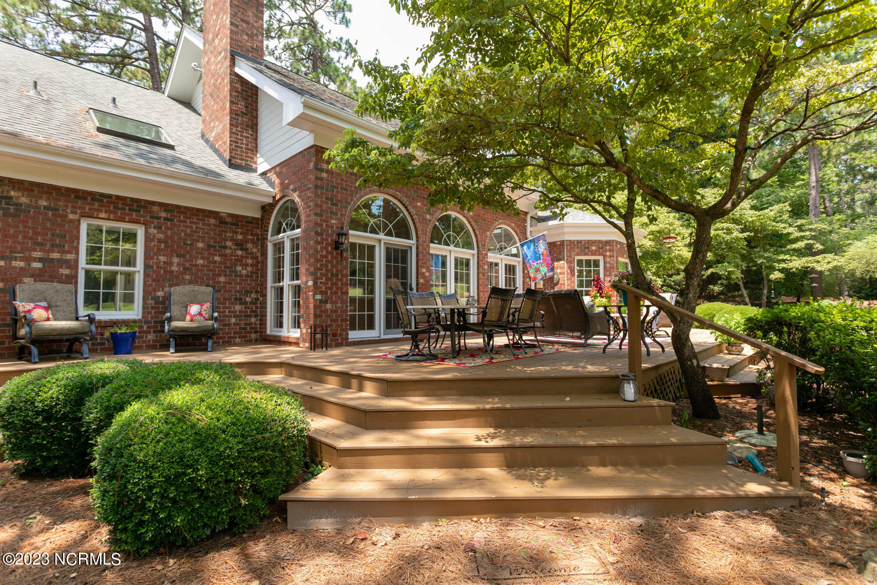 125 Hearthstone Road Pinehurst, NC 28374 - Photo 31 of 43 back deck3