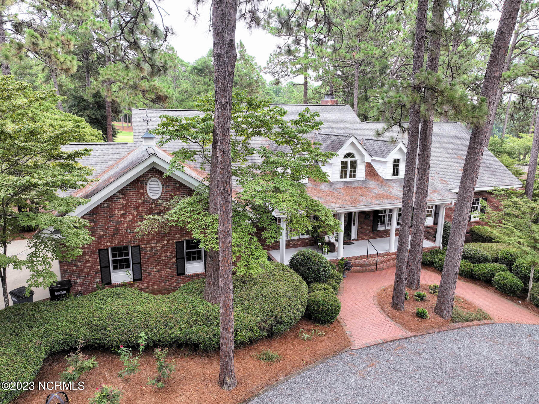 125 Hearthstone Road Pinehurst, NC 28374 - Photo 36 of 43 drone2 front