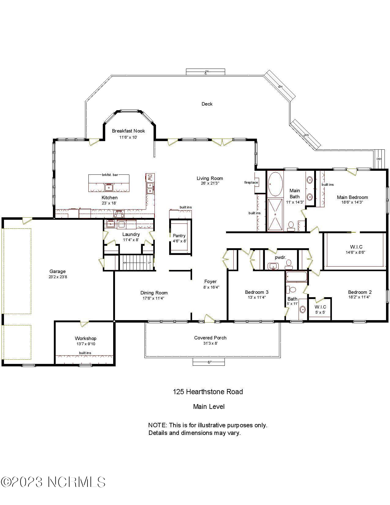 125 Hearthstone Road Pinehurst, NC 28374 - Photo 42 of 43 125 Hearthstone main w out sq ft-page-00