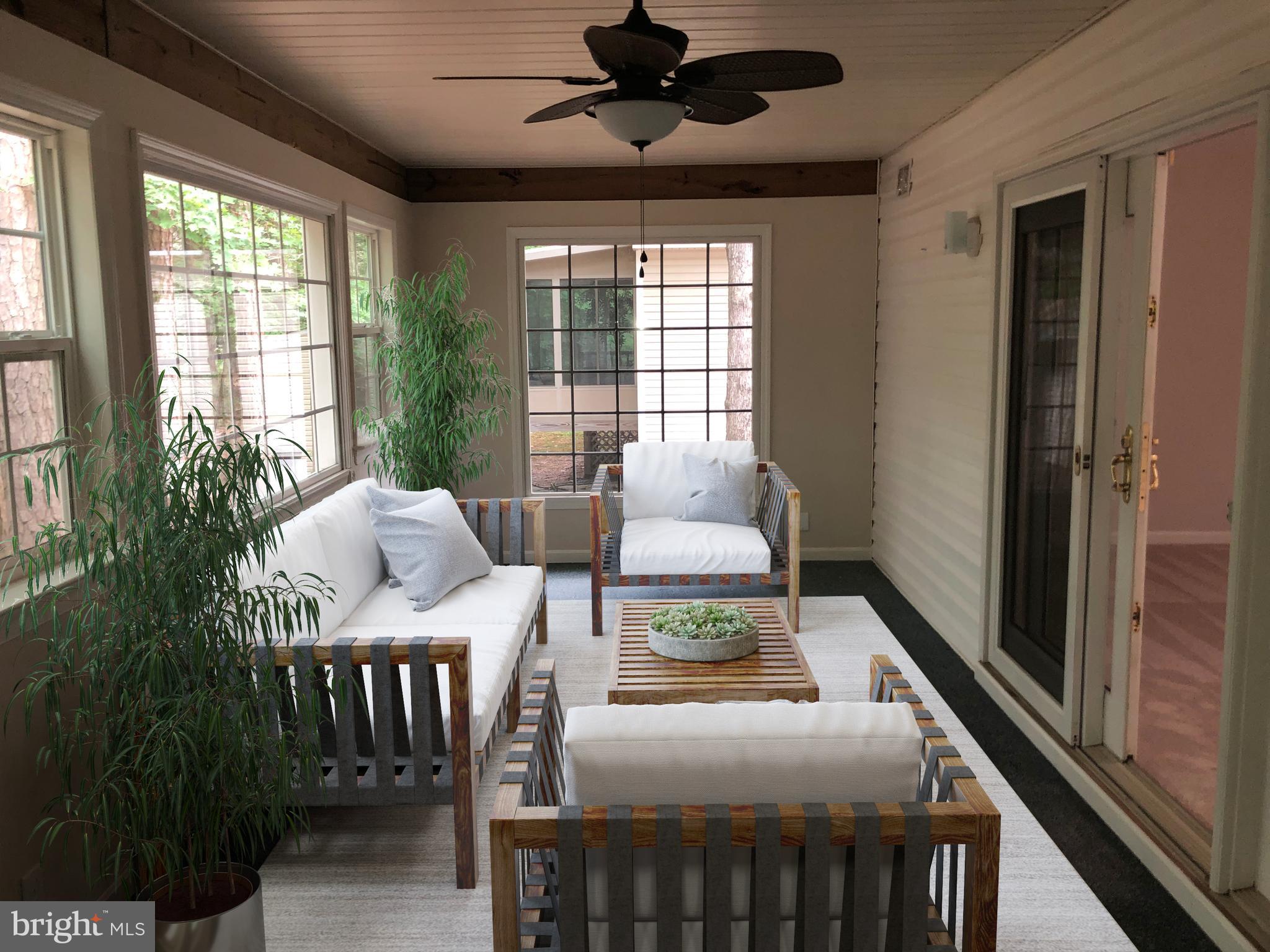 24 Harpoon Road Ocean Pines, MD 21811 - Photo 13 of 32 Virtually Staged Sun Room