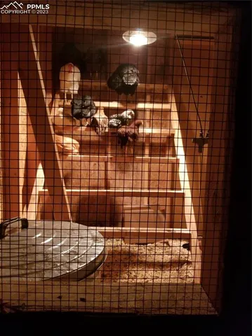 a view of a lake with a big yard