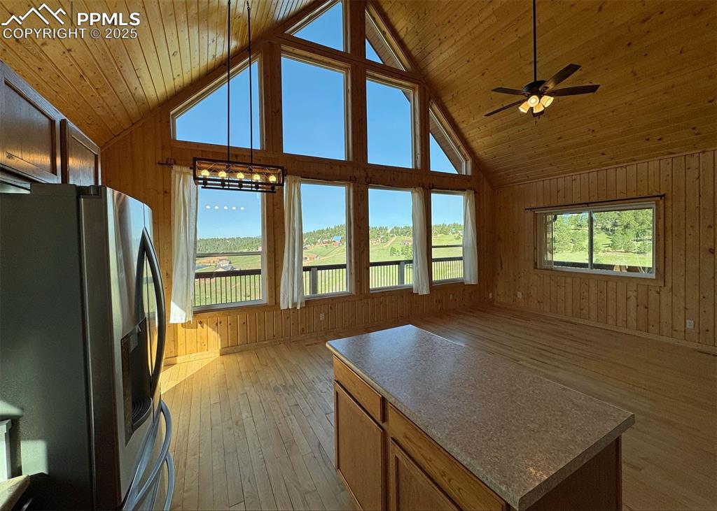 61 Muskrat Lake View Divide, CO 80814 - Photo 12 of 50 a view of a hallway with a kitchen