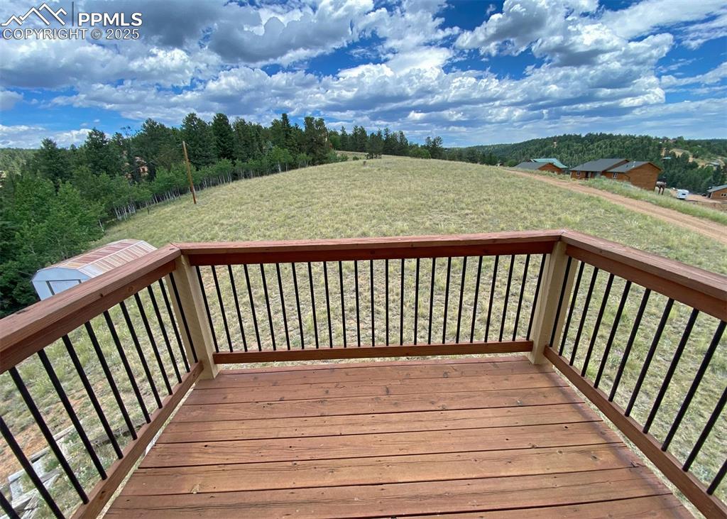 61 Muskrat Lake View Divide, CO 80814 - Photo 18 of 50 a view of city from a balcony