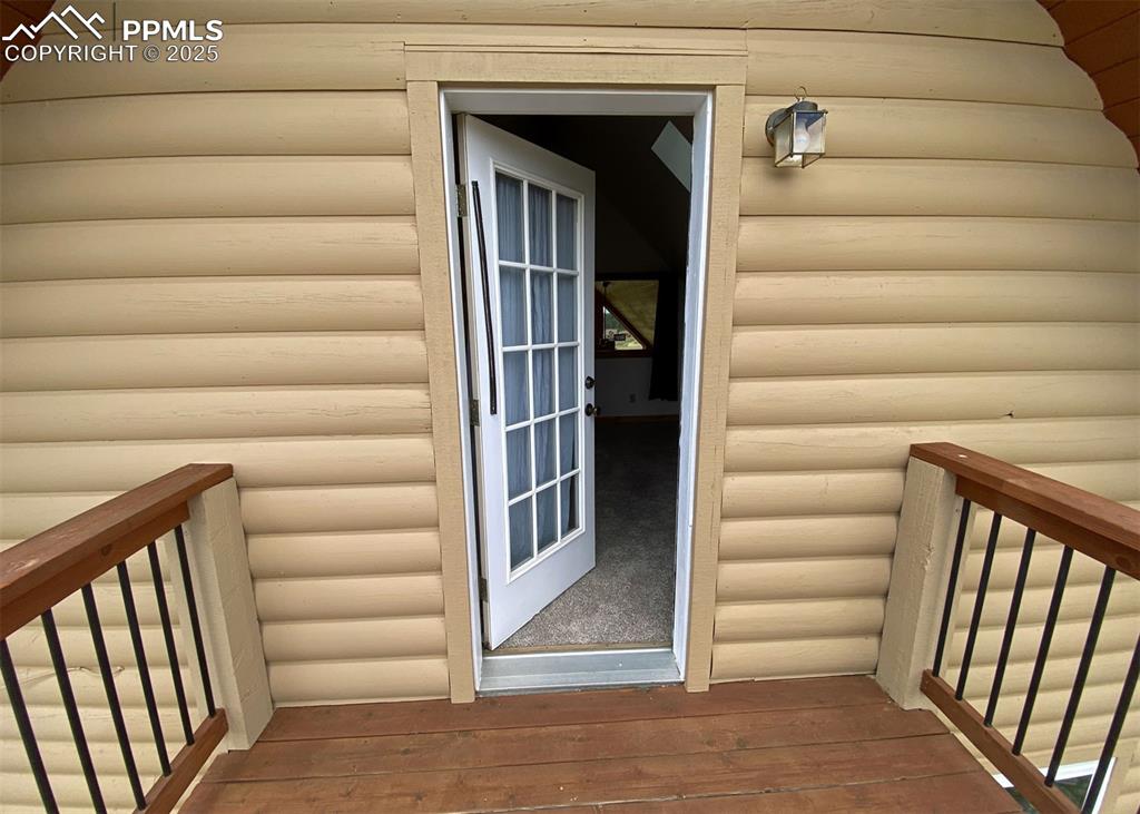 61 Muskrat Lake View Divide, CO 80814 - Photo 19 of 50 a view of entryway with stairs