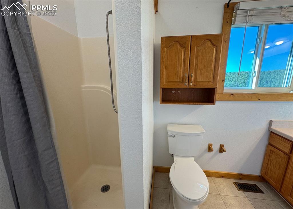 61 Muskrat Lake View Divide, CO 80814 - Photo 22 of 50 a white toilet sitting next to a bathroom sink