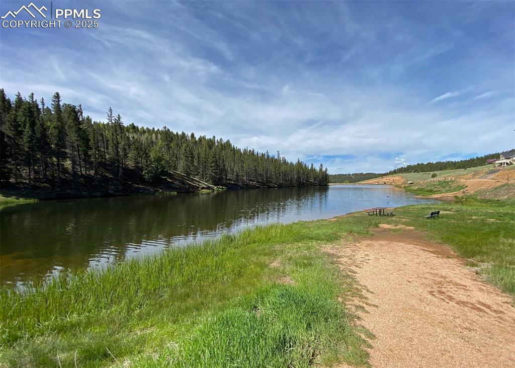 61 Muskrat Lake View Divide, CO 80814 - Photo 32 of 50 a view of a lake with an outdoor space