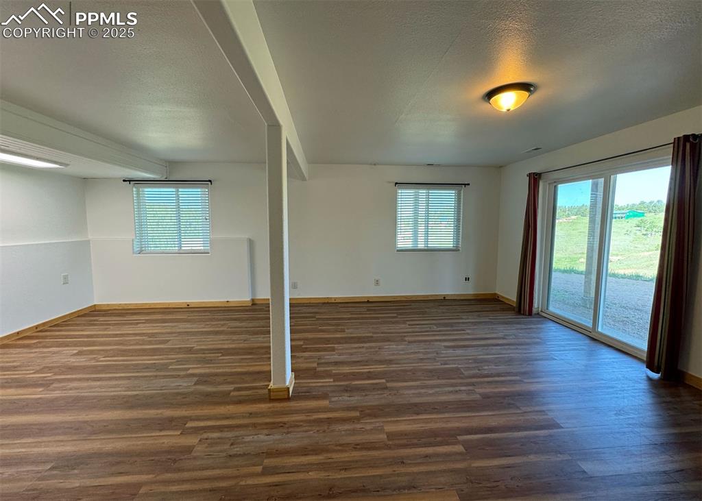 61 Muskrat Lake View Divide, CO 80814 - Photo 35 of 50 a view of a room with wooden floor and window