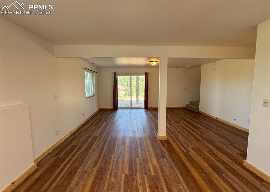 61 Muskrat Lake View Divide, CO 80814 - Photo 36 of 50 a view of a room with wooden floor