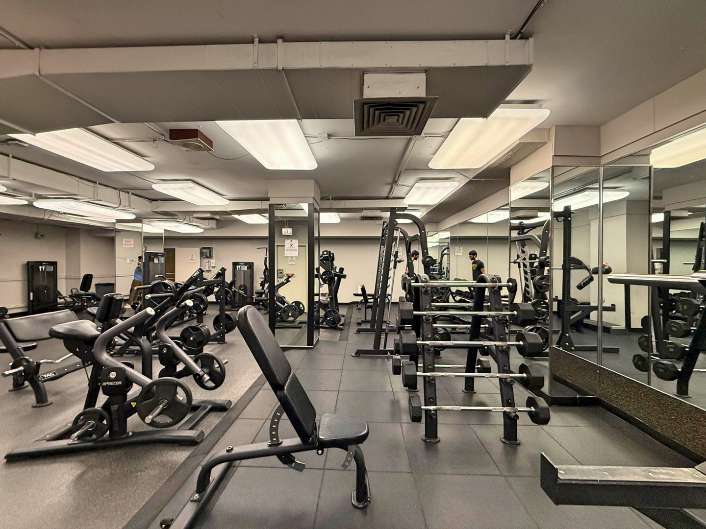 211 East Ohio Street, Unit 2707 Chicago, IL 60611 - Photo 38 of 43 a view of a room with gym equipment