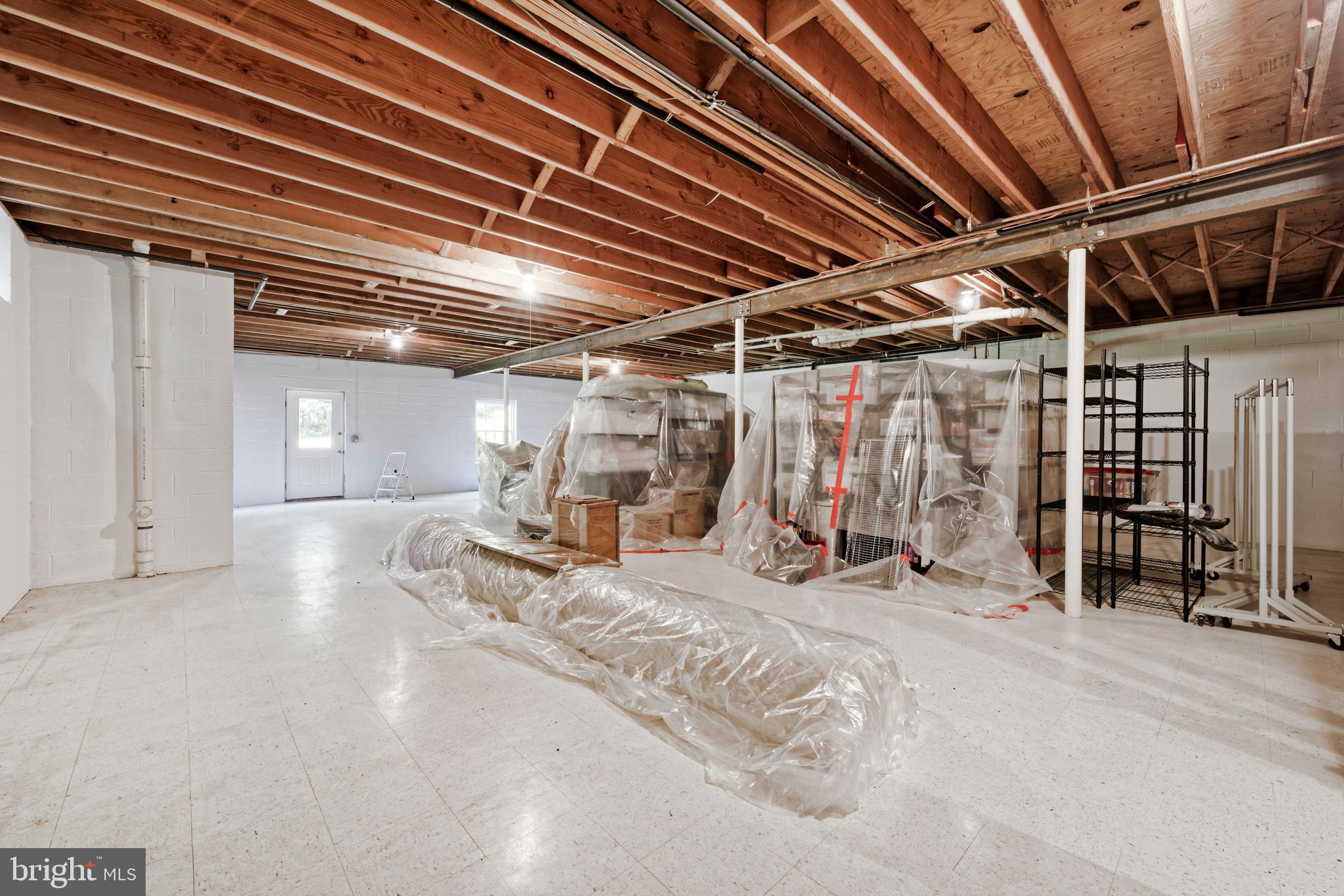 1310 Delaplane Grade Road Upperville, VA 20184 - Photo 43 of 94 Basement has walk-out doorway & plumbed for a bath