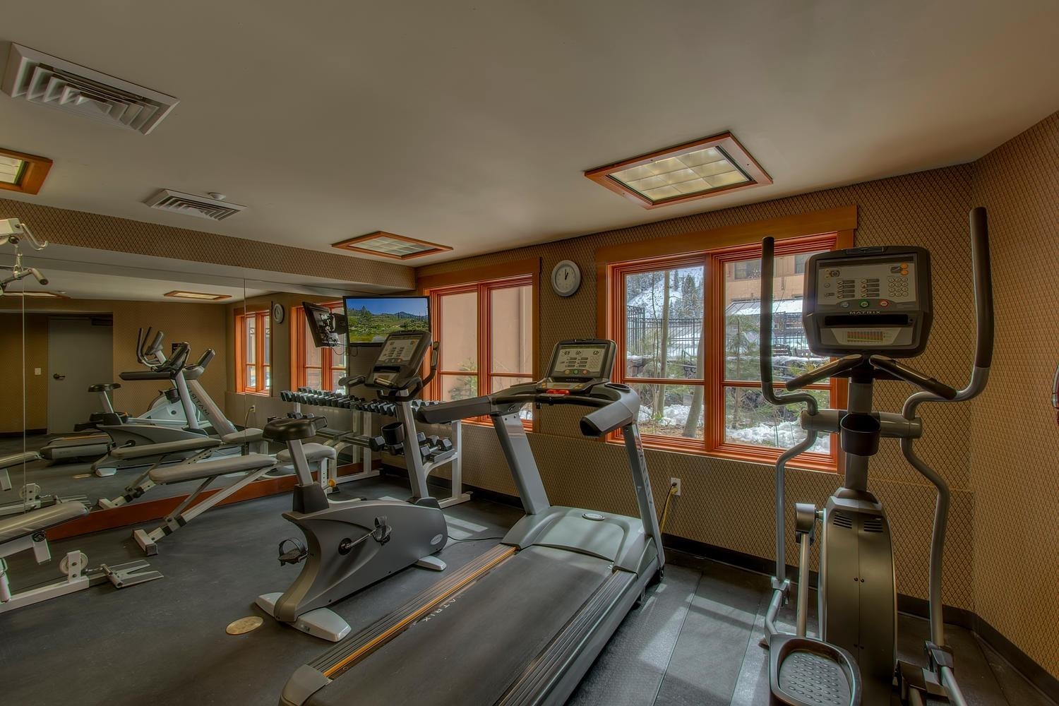 1750 Village East Road, Unit 5306 Olympic Valley, CA 96146 - Photo 18 of 21 a view of a room with gym equipment