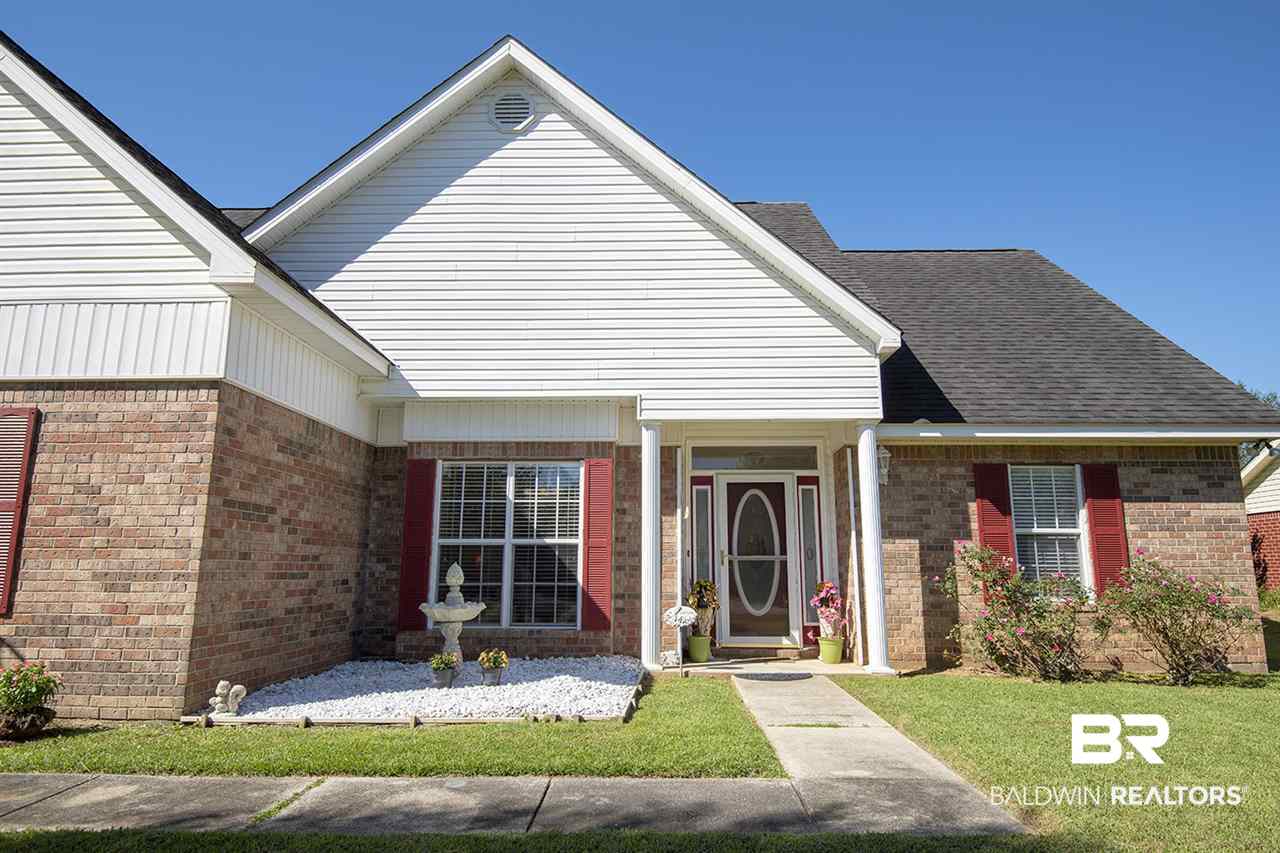 22195 Buck Road Robertsdale, AL 36567 - Photo 5 of 36 Tranquil Fountain as you walk up to Front Door