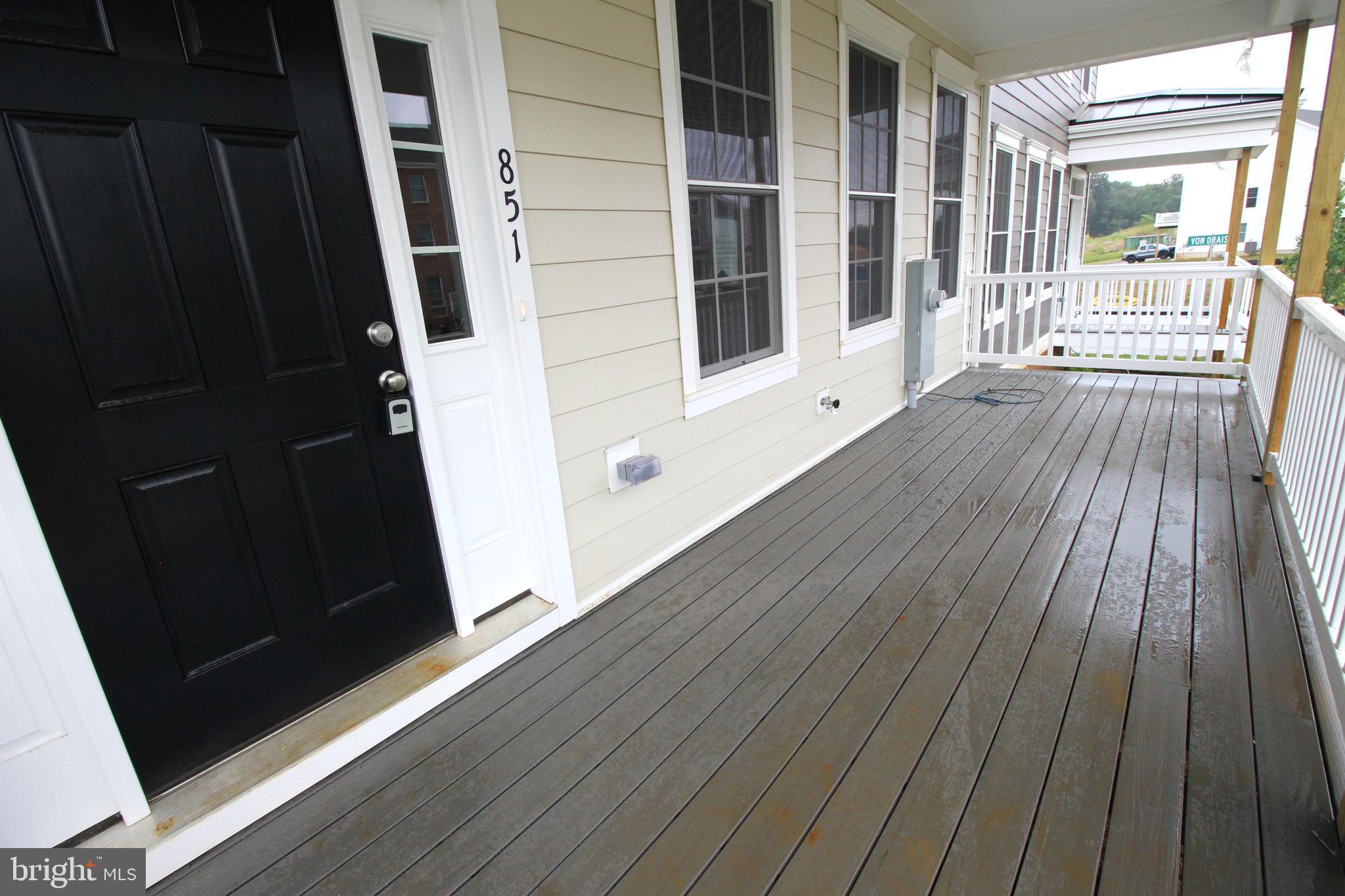 851 Mapleton Avenue Middletown, DE 19709 - Photo 5 of 26 a view of balcony with wooden floor