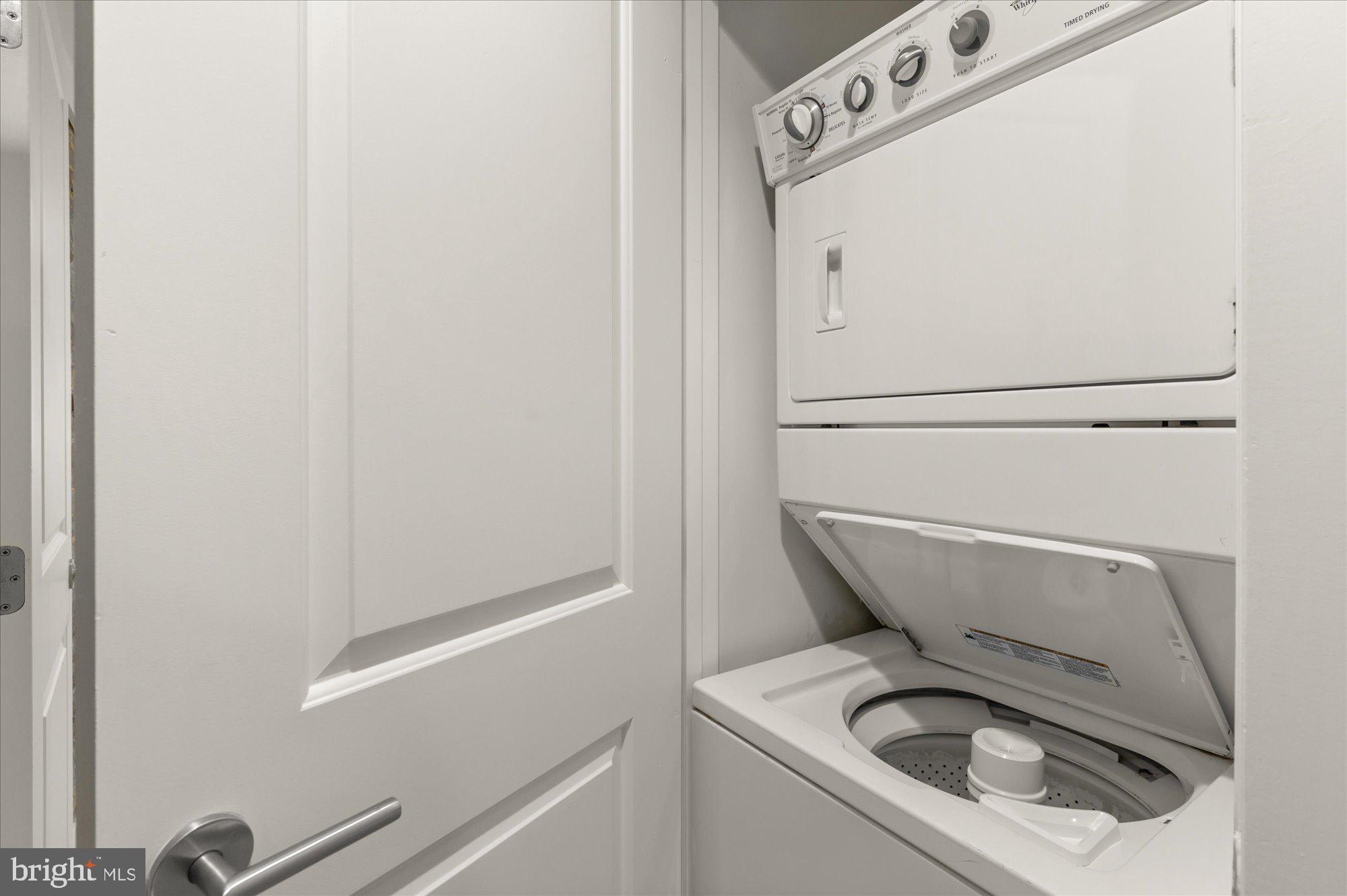 1617 Swann Street Northwest, Unit 1 Washington, DC 20009 - Photo 19 of 22 Washer and Dryer in Unit