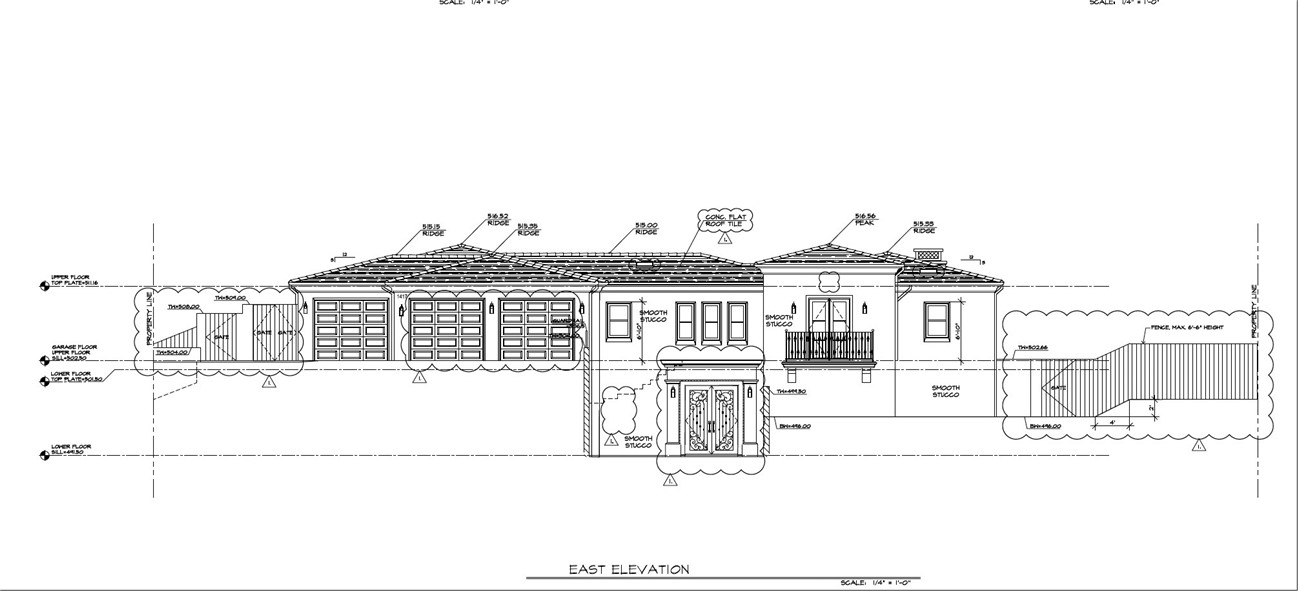 1417 Vía Coronel Palos Verdes Estates, CA 90274 - Photo 5 of 9 a black and white photo of a living room