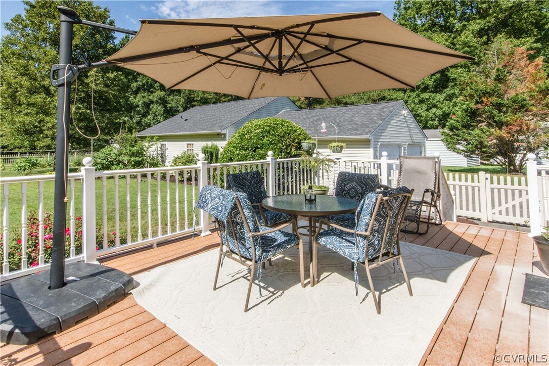 1511 Bermuda Hundred Road Chester, VA 23836 - Photo 25 of 44 Rear Deck