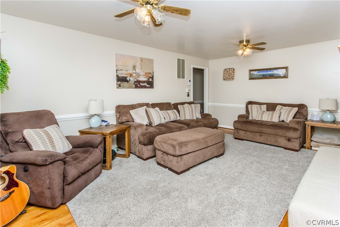 1511 Bermuda Hundred Road Chester, VA 23836 - Photo 3 of 44 Family room with gas fireplace