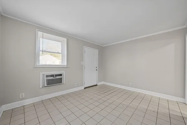 a view of an empty room with window