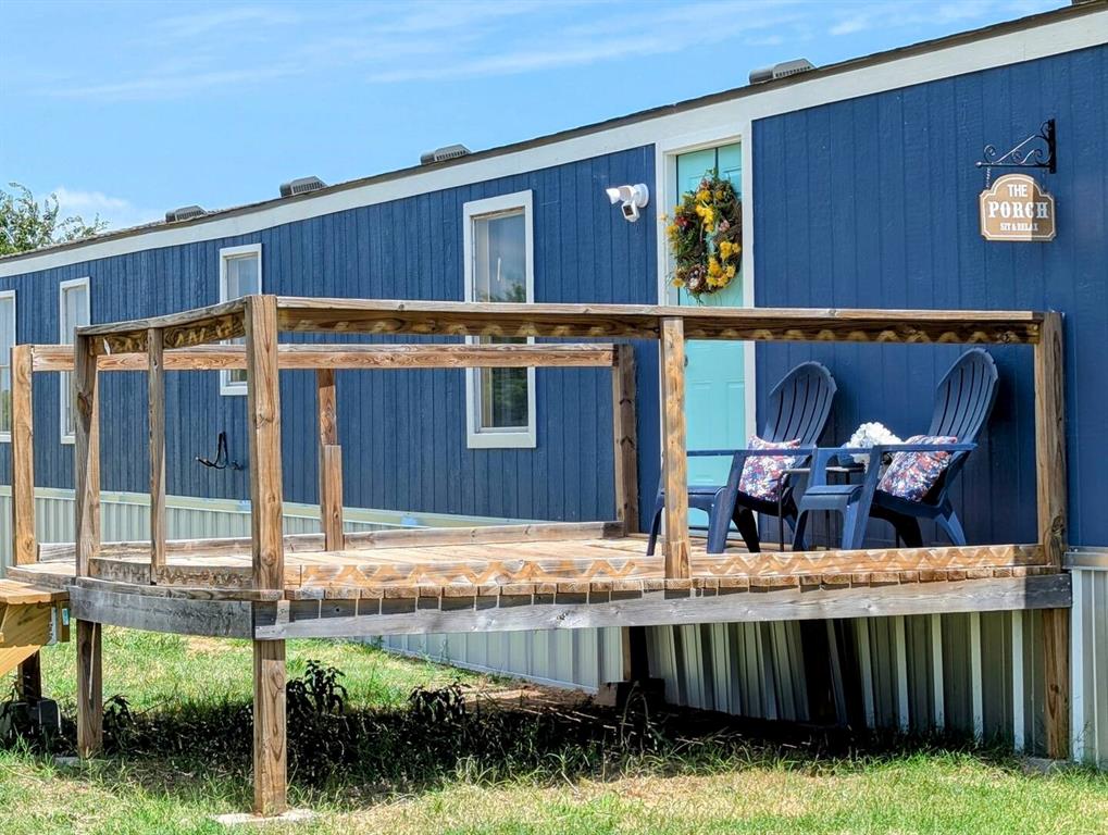 1075 1st Street Hawley, TX 79525 - Photo 2 of 20 a backyard of a house with wooden fence and a fence