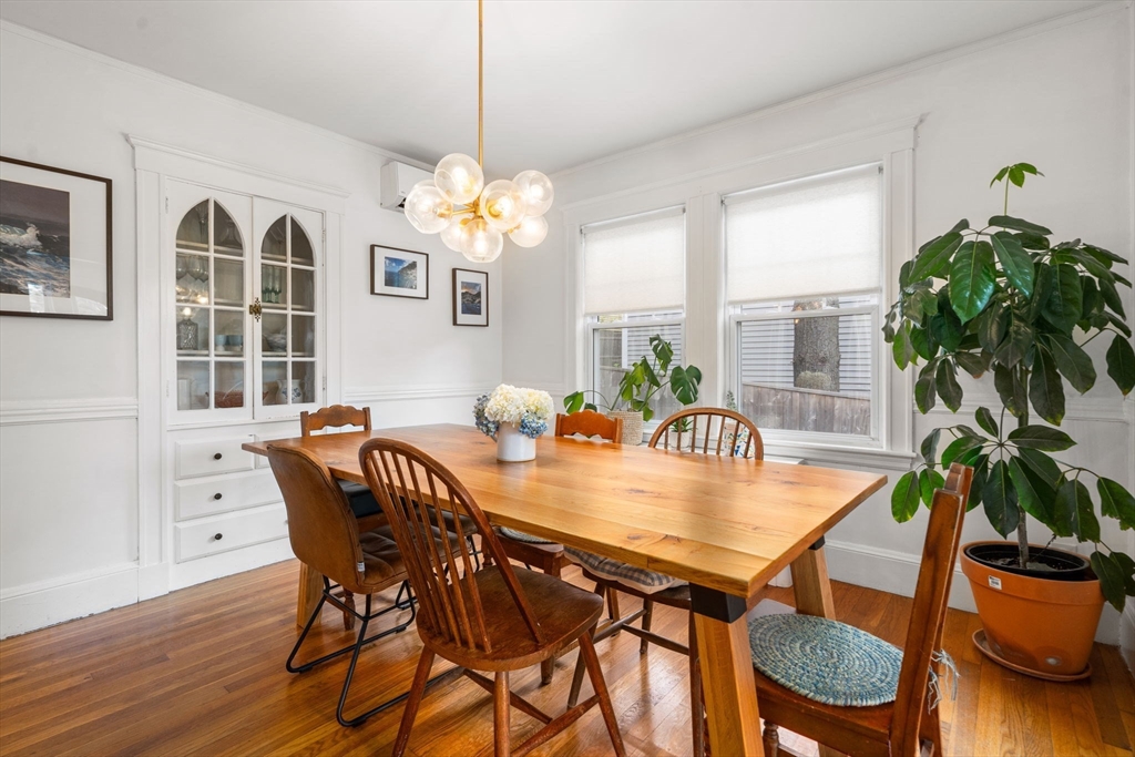 26 Edgebrook Road Boston, MA 02132 - Photo 8 of 30 a view of a dining room with furniture window and wooden floor