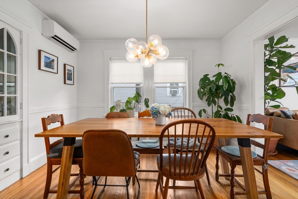 26 Edgebrook Road Boston, MA 02132 - Photo 9 of 30 a view of a dining room with furniture and chandelier