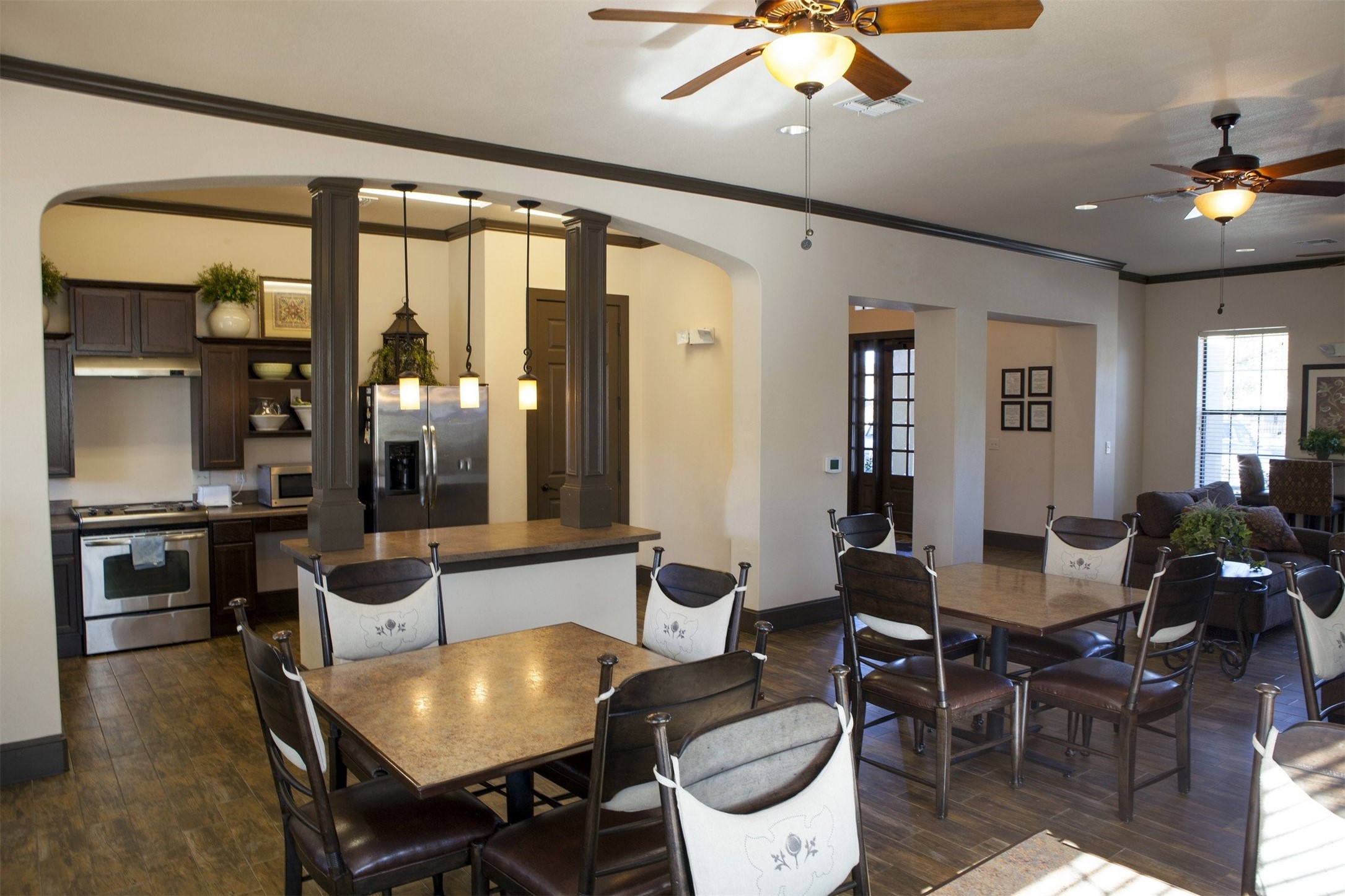 800 Babcock Road San Antonio, TX 78201 - Photo 9 of 11 a living room with furniture a chandelier and a dining table