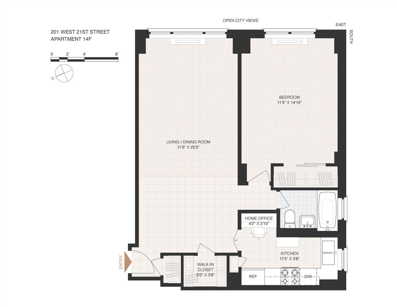 201 West 21st Street, Unit 14F Manhattan, NY 10011 - Photo 10 of 10