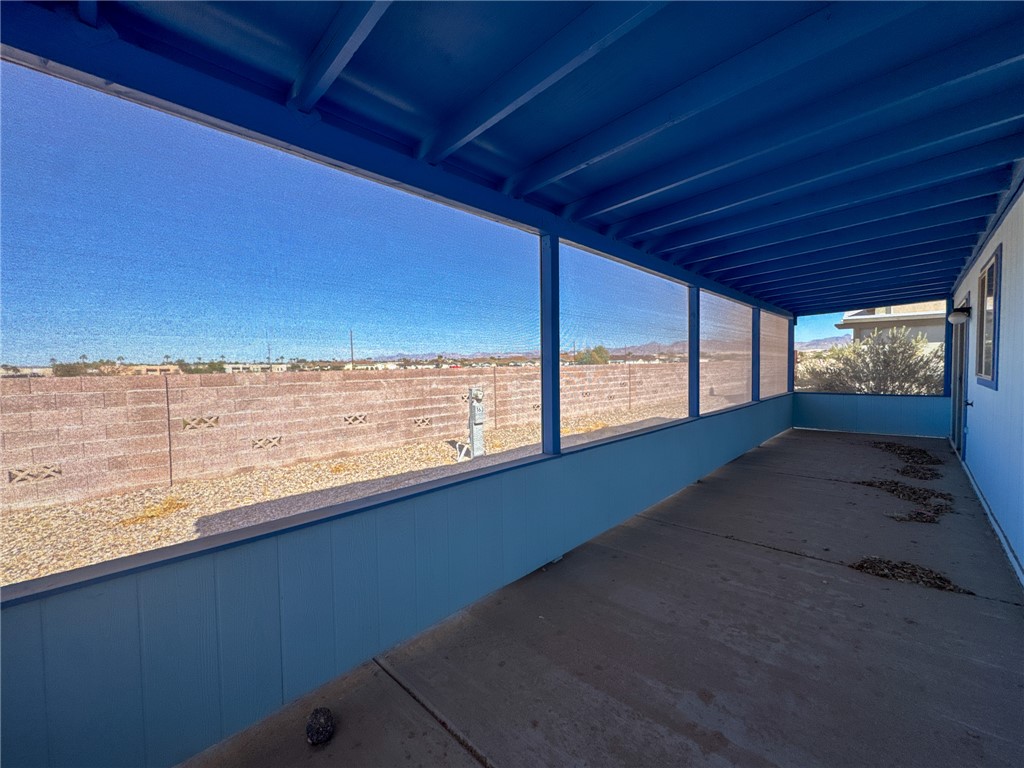 1545 East El Rodeo Road, Unit 163 Fort Mohave, AZ 86426 - Photo 27 of 29 Patio