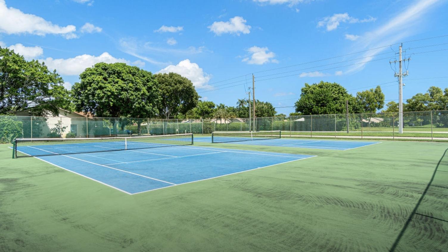 2900 Fiore Way, Unit 206 Delray Beach, FL 33445 - Photo 36 of 37 Tennis Courts