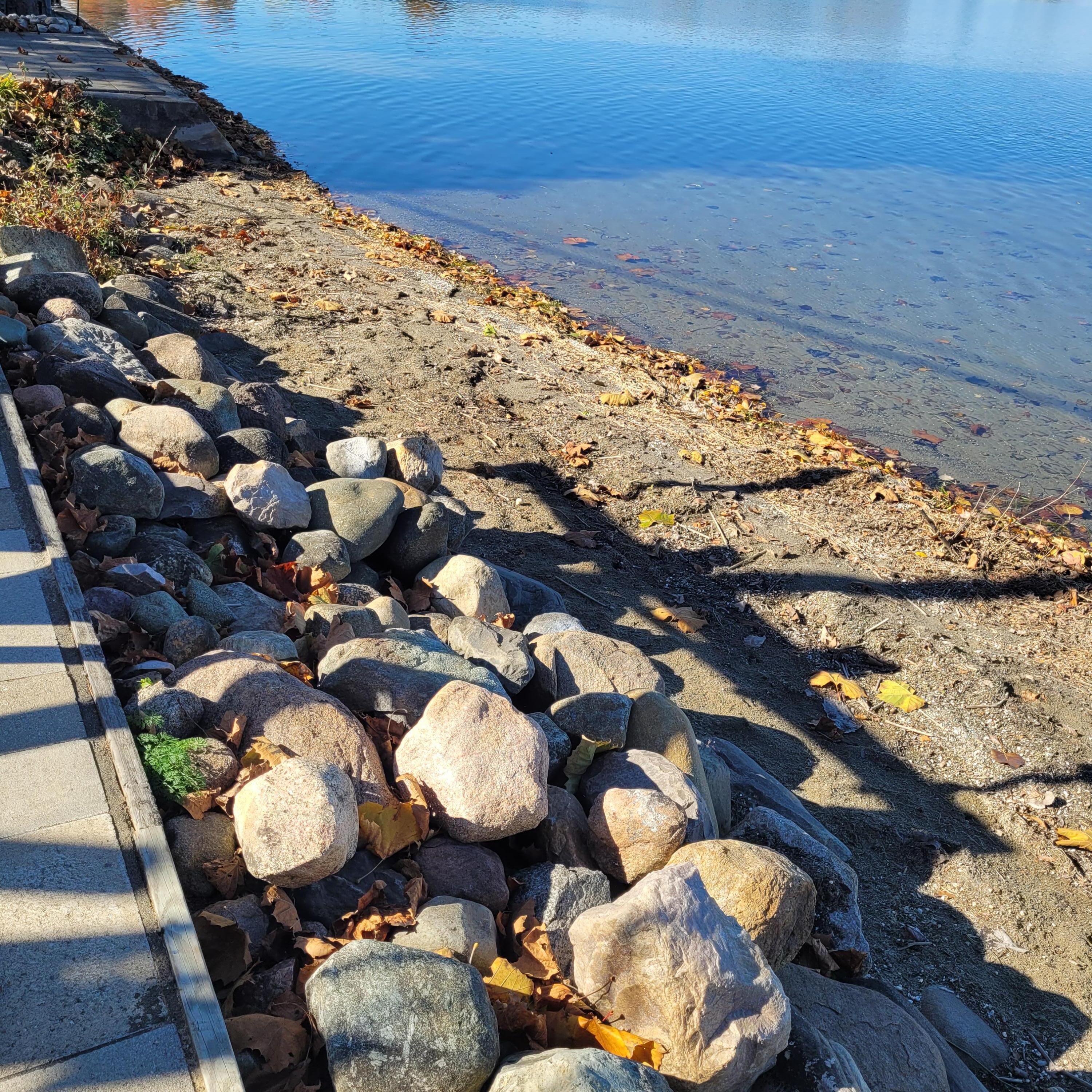 4489 Woerner Road Manitou Beach, MI 49253 - Photo 39 of 46 rock seawall